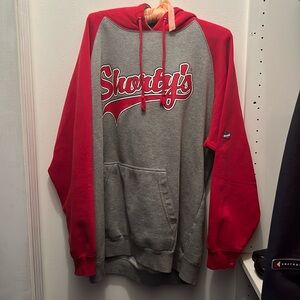 Vintage Shorty’s Red and Black Sweatshirt